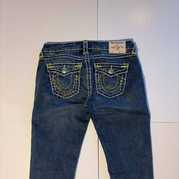 Y2K Vintage True Religion Stella Skinny Jeans USA - Picture 2 of 6